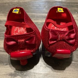 Build a bear Roller Skates and Red Ballet Slippers